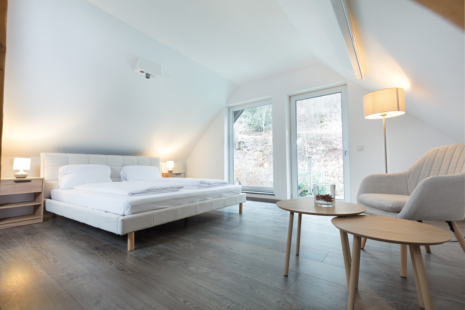 Ferienwohnung Naturzeit Schlafzimmer